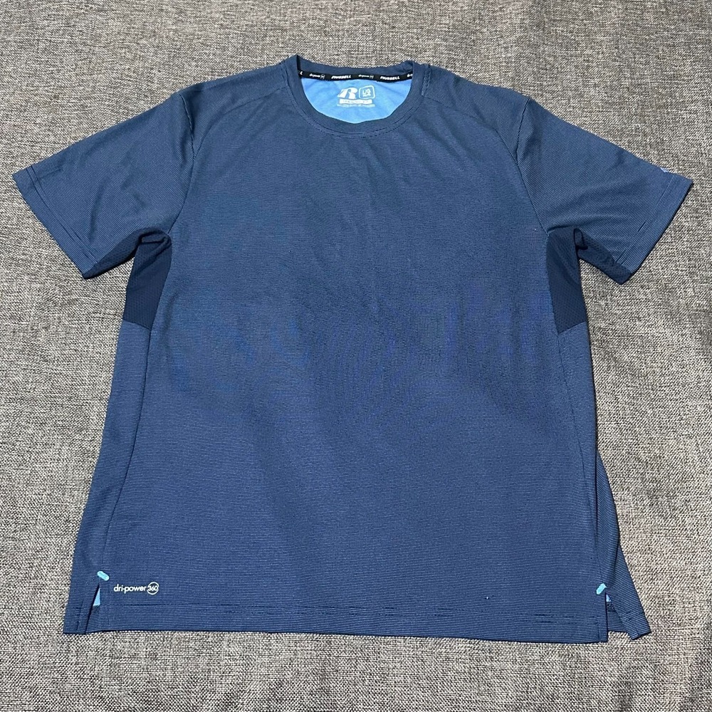 Russel Men's L  Dri Power 360 Training Fit Performance T Shirt